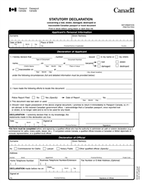 Canada Passport Help - PPT 132 